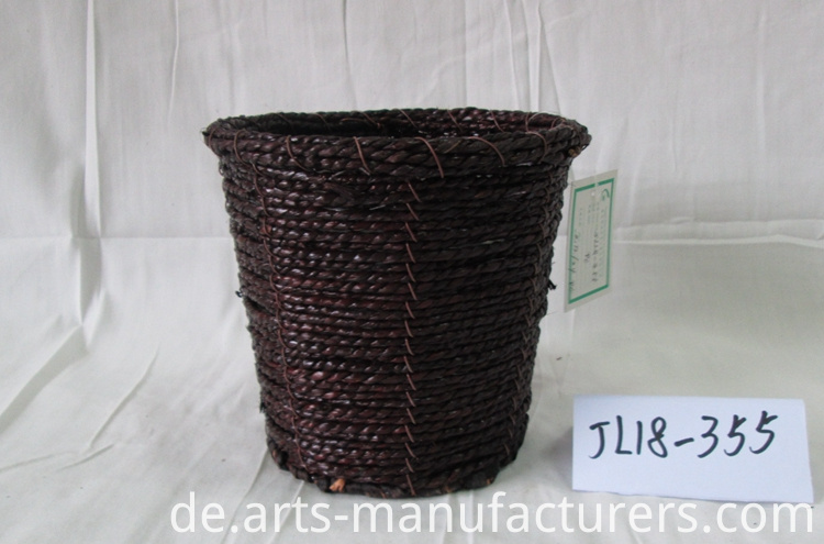 Weben Blumentopf weaving flower pot